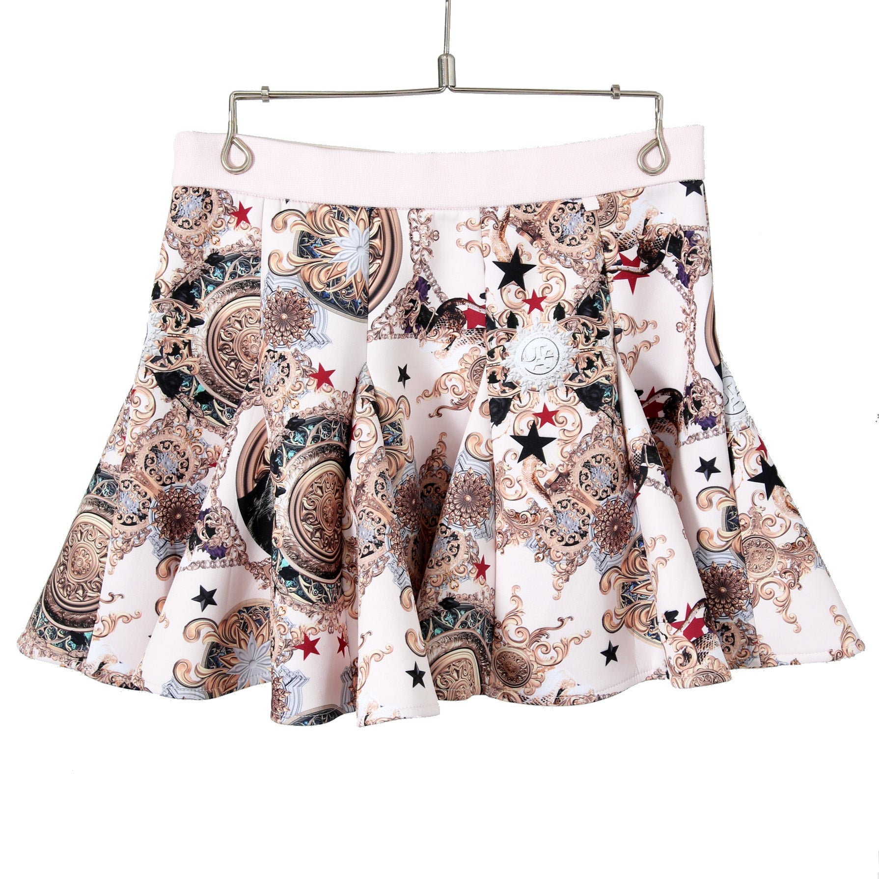 韓国発 UTAA ユタ / 美品 定価5.44万 ライトメア ブルーム フレアスカート /  size M ライトピンク レディース