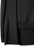 極美品 DIOR ディオール オム / 22AW キムジョーンズ期 / ダブル テーラード ジャケット / ウール / size 48 BLACK