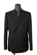 極美品 DIOR ディオール オム / 22AW キムジョーンズ期 / ダブル テーラード ジャケット / ウール / size 48 BLACK