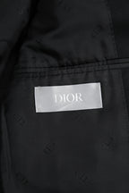 極美品 DIOR ディオール オム / 22AW キムジョーンズ期 / ダブル テーラード ジャケット / ウール / size 48 BLACK