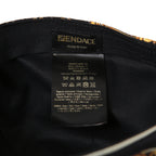 FENDACEフェンダーチェ / 美品 マルチカラー シルク キャップ / 57cm (M) フェンディ x ヴェルサーチ コラボ