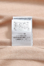 マネキン着画有り 美品 Cruciani クルチアーニ / 定価19.8万 カシミヤシルク ロングカーディガン / size 38 ピンクベージュ