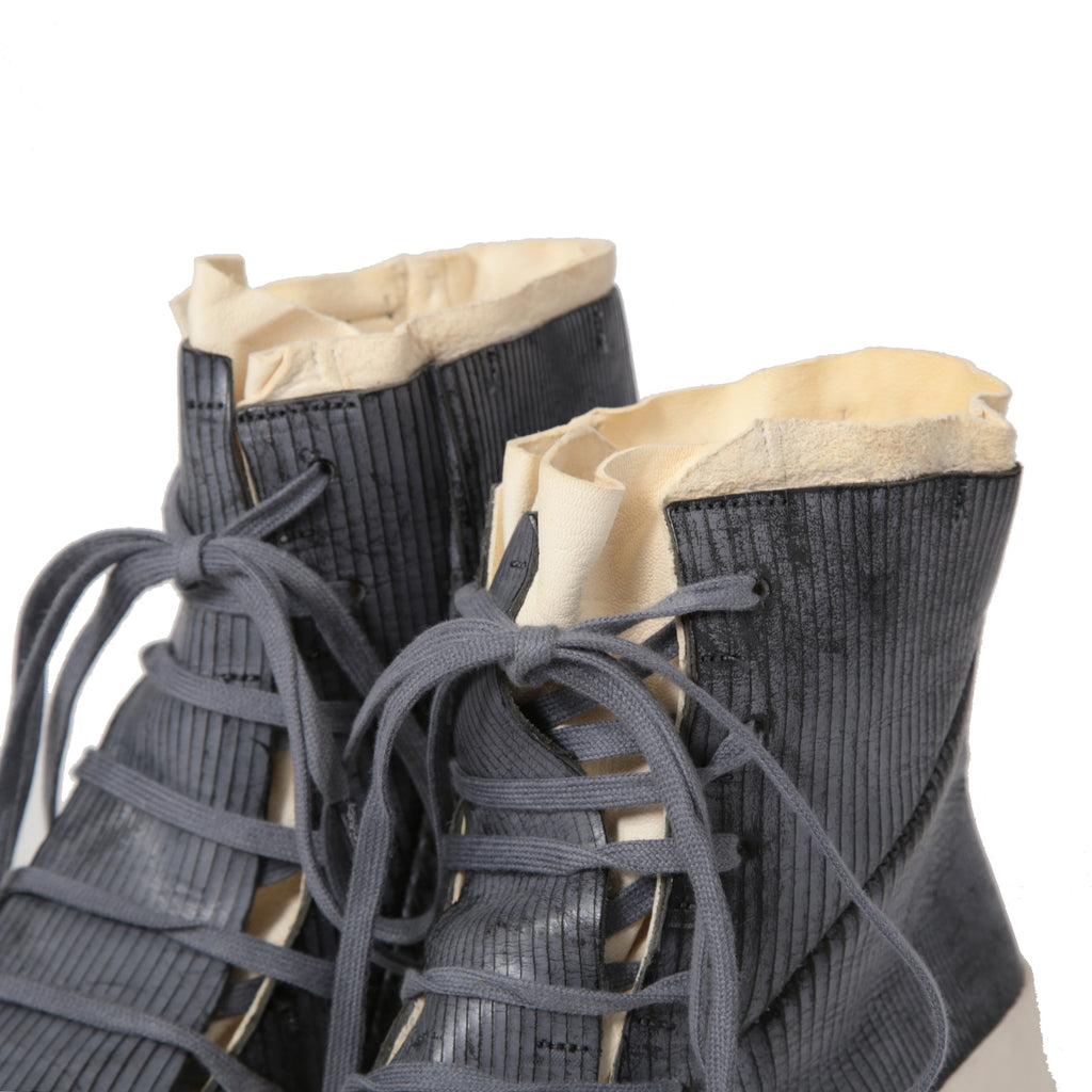 LEON EMANUEL BLANCK レオンエマニュエルブランク / lucentement別注 ５足限定 GHOSTCUT DISTORTION SNEAKERS / スニーカー / size 41 (26cm)