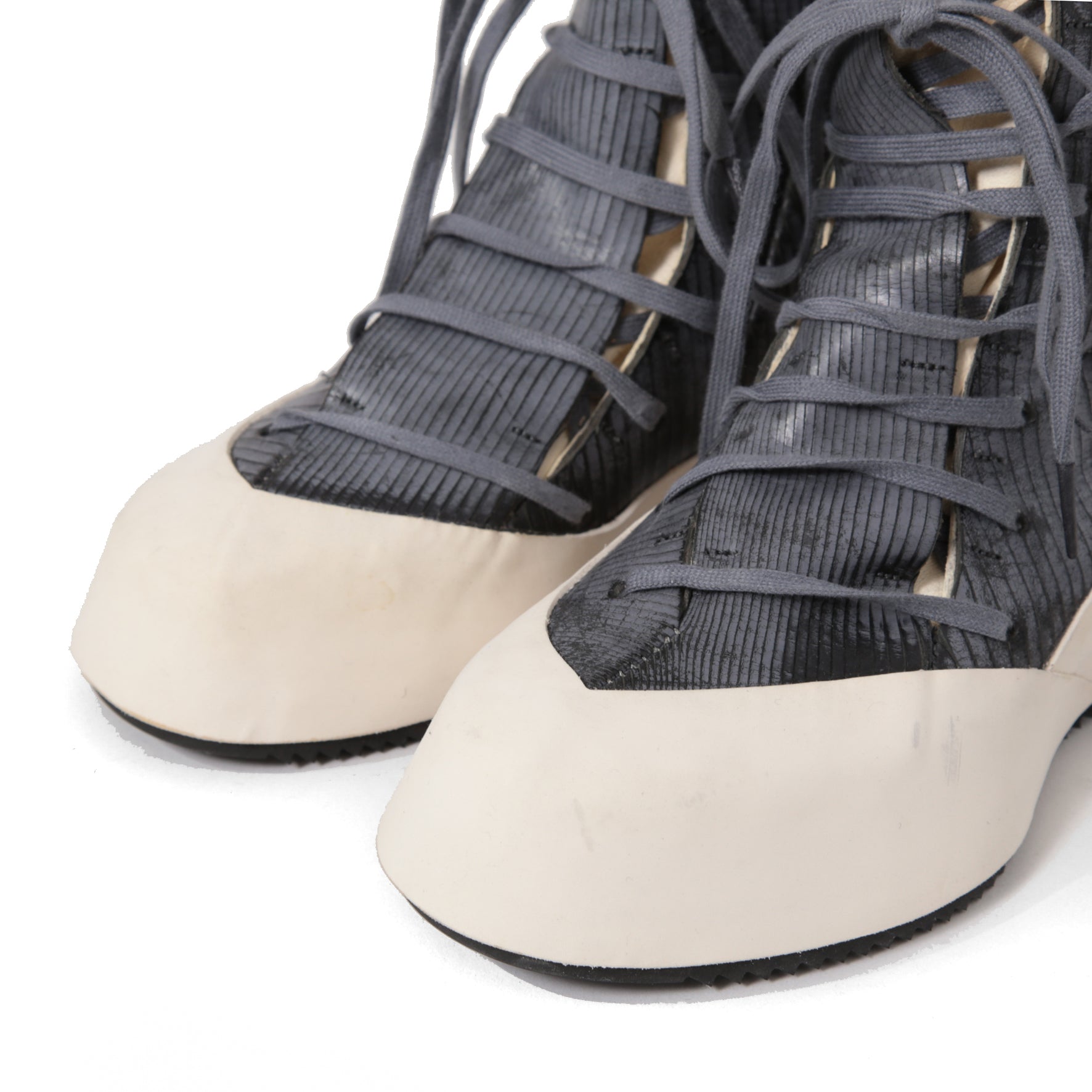 LEON EMANUEL BLANCK レオンエマニュエルブランク / lucentement別注 ５足限定 GHOSTCUT DISTORTION SNEAKERS / スニーカー / size 41 (26cm)