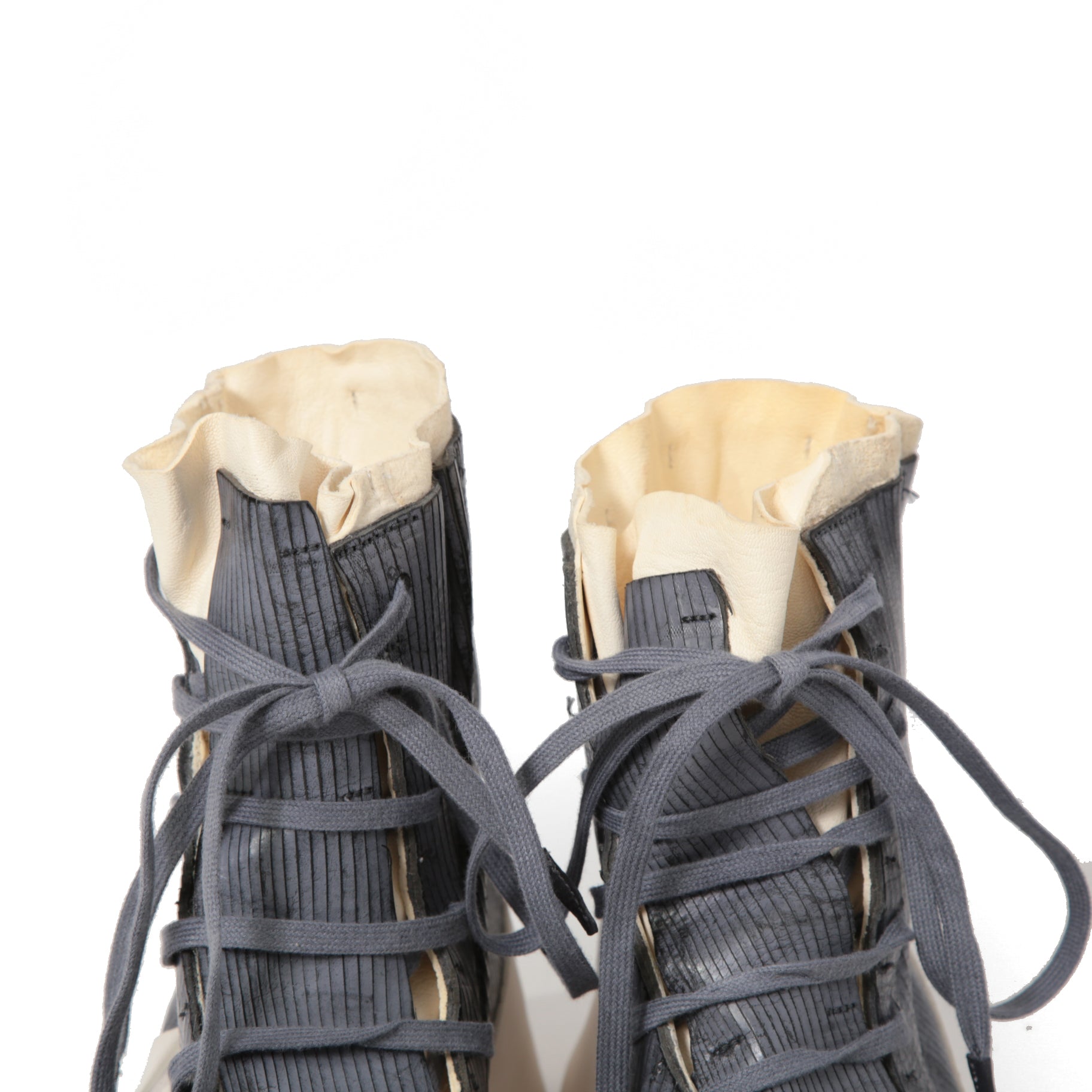 LEON EMANUEL BLANCK レオンエマニュエルブランク / lucentement別注 ５足限定 GHOSTCUT DISTORTION SNEAKERS / スニーカー / size 41 (26cm)