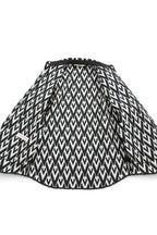 美品 VALENTINO ヴァレンティノ / Vロゴ モノグラム / オーバー シャツ ジャケット / ルーズフィット / size 44 (BLK x WHT)
