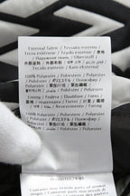 美品 VALENTINO ヴァレンティノ / Vロゴ モノグラム / オーバー シャツ ジャケット / ルーズフィット / size 44 (BLK x WHT)