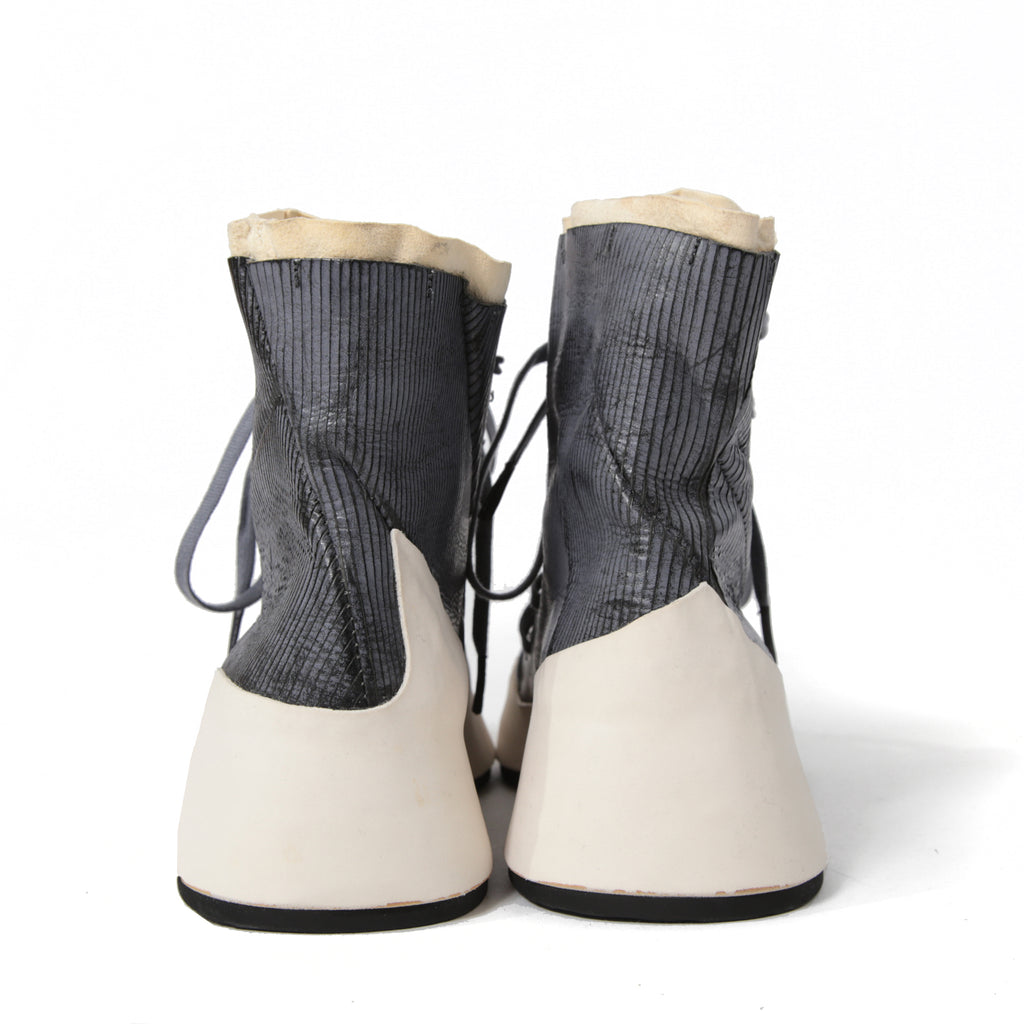 LEON EMANUEL BLANCK レオンエマニュエルブランク / lucentement別注 ５足限定 GHOSTCUT DISTORTION SNEAKERS / スニーカー / size 41 (26cm)