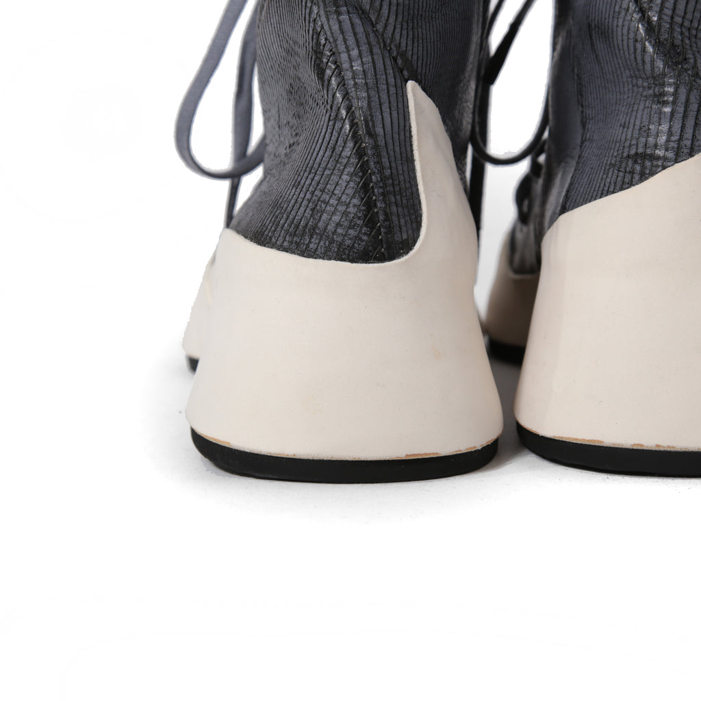 LEON EMANUEL BLANCK レオンエマニュエルブランク / lucentement別注 ５足限定 GHOSTCUT DISTORTION SNEAKERS / スニーカー / size 41 (26cm)