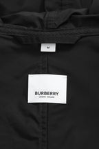 美品 BURBERRY バーバリー / チェックパネル シェイプメモリー タフタ フーデッド ジャケット size M (BGE x BLK) マウンテンパーカー