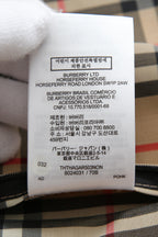 美品 BURBERRY バーバリー / チェックパネル シェイプメモリー タフタ フーデッド ジャケット size M (BGE x BLK) マウンテンパーカー
