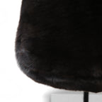 FENDI フェンディ / Mamma Baguette Selleria マンマ バゲット セレリア / ワンショルダーバッグ / ミンクファー ローマ レザー（牛革） / BLACK x WHITE