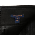 Louis Vuitton ルイ・ヴィトン / 23SS 美品 ブークレ ツイード Aライン スカート / RW231B ZX7 FOJU12 / size 38（GREEN x BLACK）