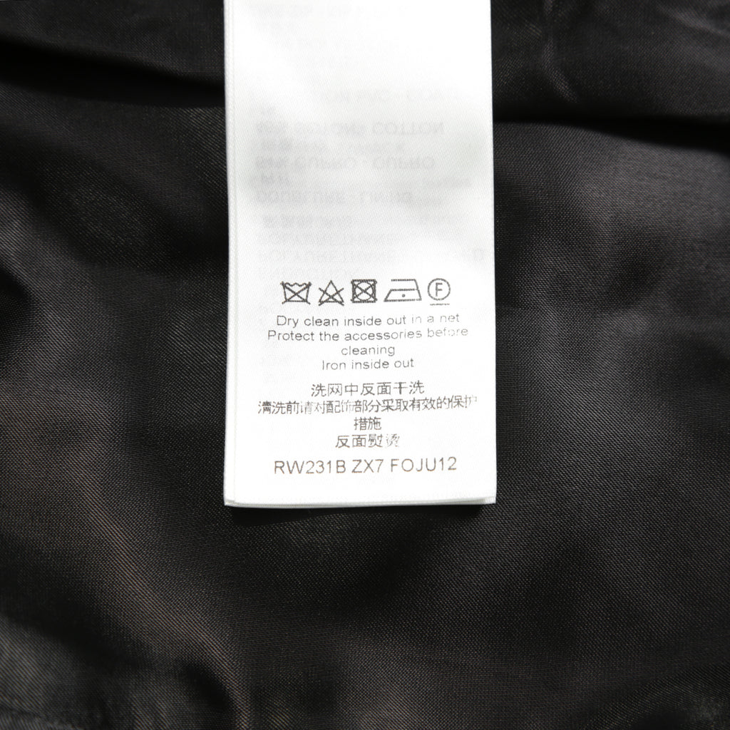 Louis Vuitton ルイ・ヴィトン / 23SS 美品 ブークレ ツイード Aライン スカート / RW231B ZX7 FOJU12 / size 38（GREEN x BLACK）