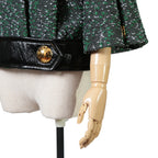 Louis Vuitton ルイ・ヴィトン / 23SS ブークレ ツイード ボクシー ジャケット / RW231B ZX7 FOVE15 / size 38（GREEN x BLACK）