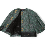 Louis Vuitton ルイ・ヴィトン / 23SS ブークレ ツイード ボクシー ジャケット / RW231B ZX7 FOVE15 / size 38（GREEN x BLACK）