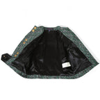 Louis Vuitton ルイ・ヴィトン / 23SS ブークレ ツイード ボクシー ジャケット / RW231B ZX7 FOVE15 / size 38（GREEN x BLACK）