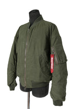 新品 READYMADE レディメイド/ JESSE JACKET / size 2 (KHAKI) フライトジャケット MA-1 / 裏地取り外し可能