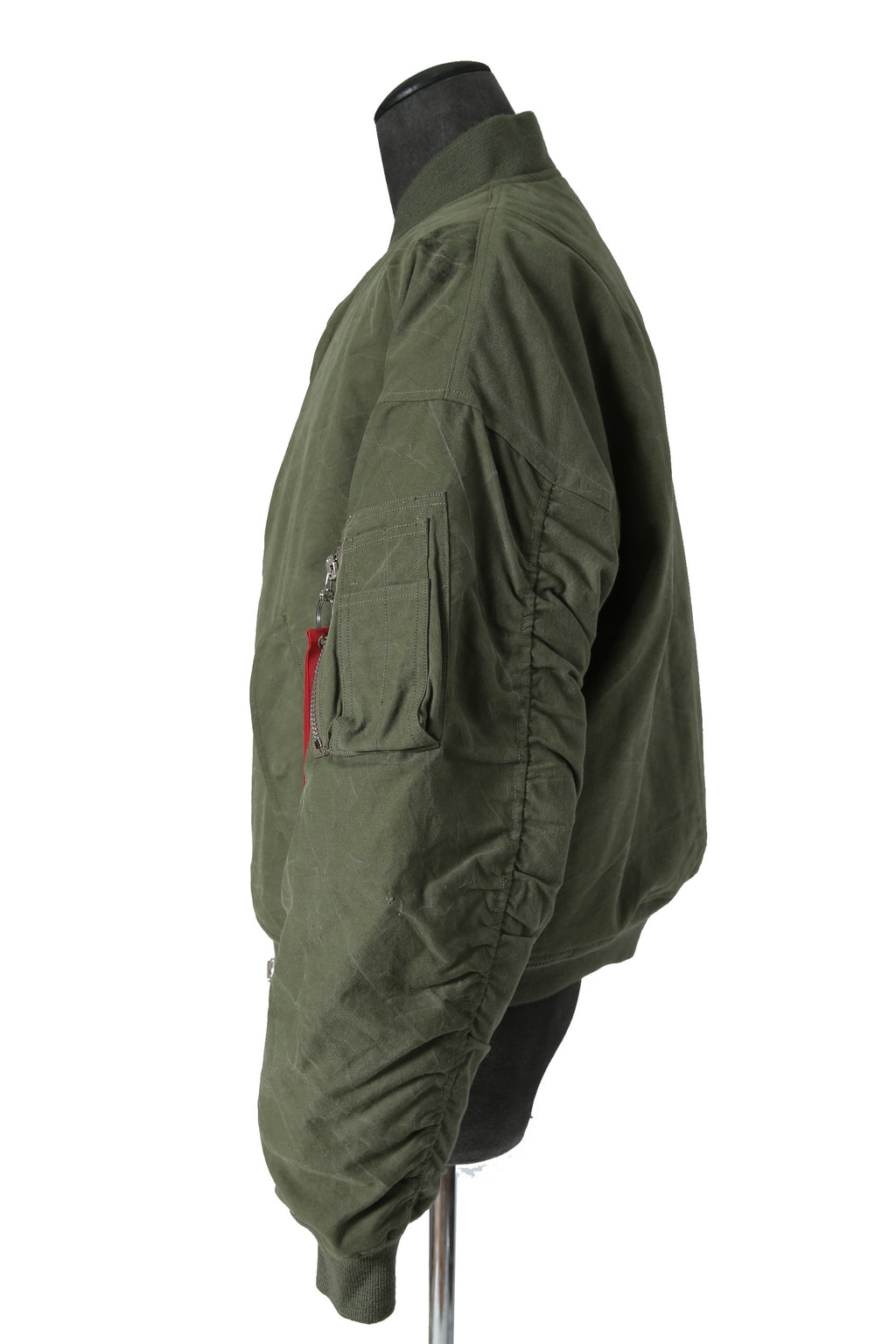新品 READYMADE レディメイド/ JESSE JACKET / size 2 (KHAKI) フライトジャケット MA-1 / 裏地取り外し可能