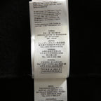 FENDI フェンディ / 美品  FENDI ROMA刺繍  ショート丈 サイドリボン スウェット プルオーバー / FS7102 AC6A / size 40 （BLACK） レディース