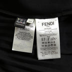 FENDI フェンディ / 美品 FF柄 プリーツスカート ブラック ズッカ / FQ7135 A5WC / size 40 (BLACK) レディース