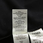 FENDI フェンディ / 美品 FF柄 プリーツスカート ブラック ズッカ / FQ7135 A5WC / size 40 (BLACK) レディース