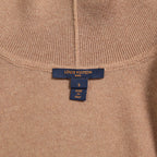 Louis Vuitton ルイ・ヴィトン / 22AW 美品 D-Ring Turtle Neck Knit Sweater Dリング  /  カシミヤ ウール タートルネック ニットセーター /  RW222B TL8 FNKL92 / size S (キャメルブラウン)