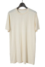 美品 Rick Owens リックオウエンス / 22SS LEVEL T-SHIRT Hemp Blend レベル Tシャツ / 半袖 / RU01B1264-JH / size S (NATURAL)