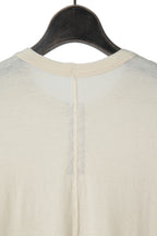 美品 Rick Owens リックオウエンス / 22SS LEVEL T-SHIRT Hemp Blend レベル Tシャツ / 半袖 / RU01B1264-JH / size S (NATURAL)
