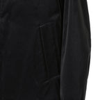 LANVIN collection / 美品 22AW Beau Garcons 祐真朋樹 / ベルベット コーチジャケット / LA-6M-87672 / size 48 (BLACK)