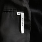 LANVIN collection / 美品 22AW Beau Garcons 祐真朋樹 / ベルベット コーチジャケット / LA-6M-87672 / size 48 (BLACK)