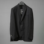 FENDI フェンディ / 美品 リネン ブークレ ジャケット / FJ0595 AFDP / size 48 (BLACK) ブレザー