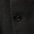 FENDI フェンディ / 美品 リネン ブークレ ジャケット / FJ0595 AFDP / size 48 (BLACK) ブレザー