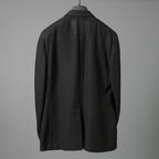 FENDI フェンディ / 美品 リネン ブークレ ジャケット / FJ0595 AFDP / size 48 (BLACK) ブレザー