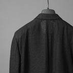 FENDI フェンディ / 美品 リネン ブークレ ジャケット / FJ0595 AFDP / size 48 (BLACK) ブレザー