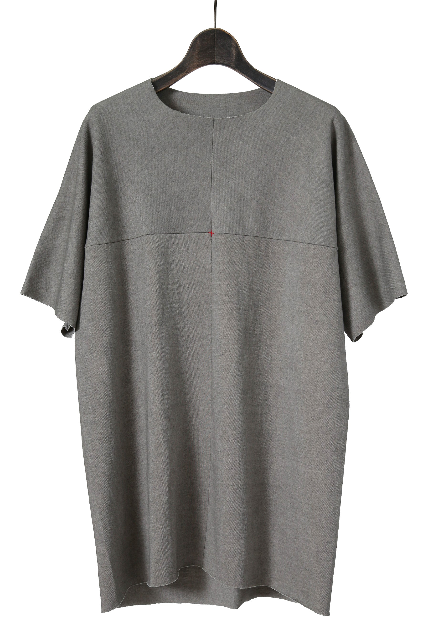新品 m.a+ エムエークロス / 24SS one piece short sleeve t-shirt / T211C/MJP1 / ルーズフィット / size 58 (LIGHT CARBON)