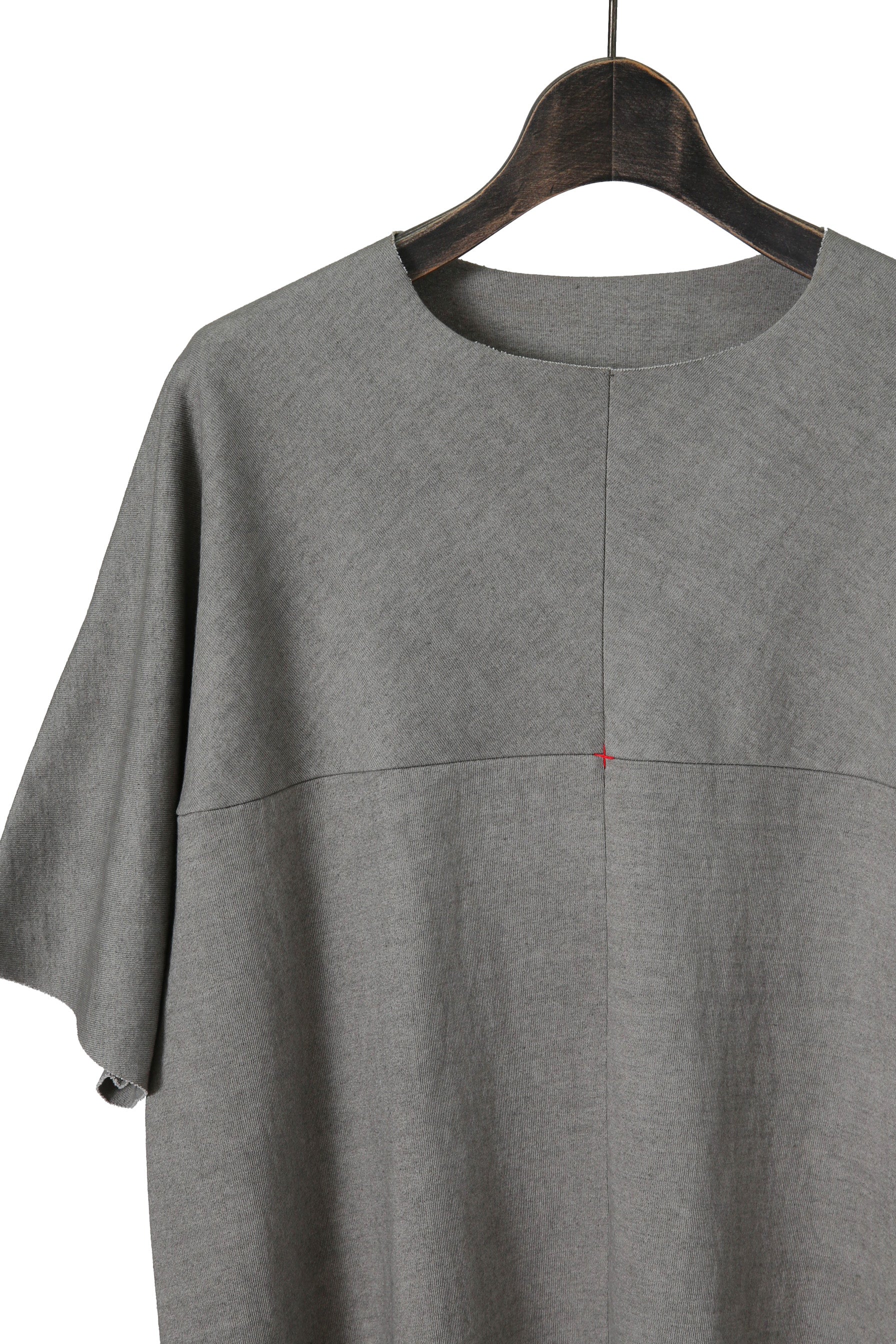 新品 m.a+ エムエークロス / 24SS one piece short sleeve t-shirt / T211C/MJP1 / ルーズフィット / size 58 (LIGHT CARBON)