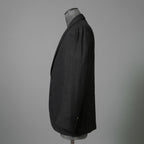 FENDI フェンディ / 美品 リネン ブークレ ジャケット / FJ0595 AFDP / size 48 (BLACK) ブレザー