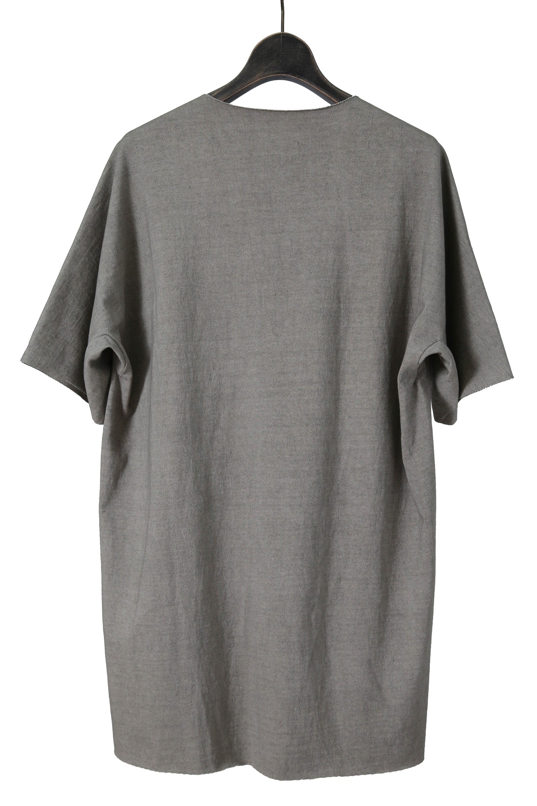 新品 m.a+ エムエークロス / 24SS one piece short sleeve t-shirt / T211C/MJP1 / ルーズフィット / size 58 (LIGHT CARBON)