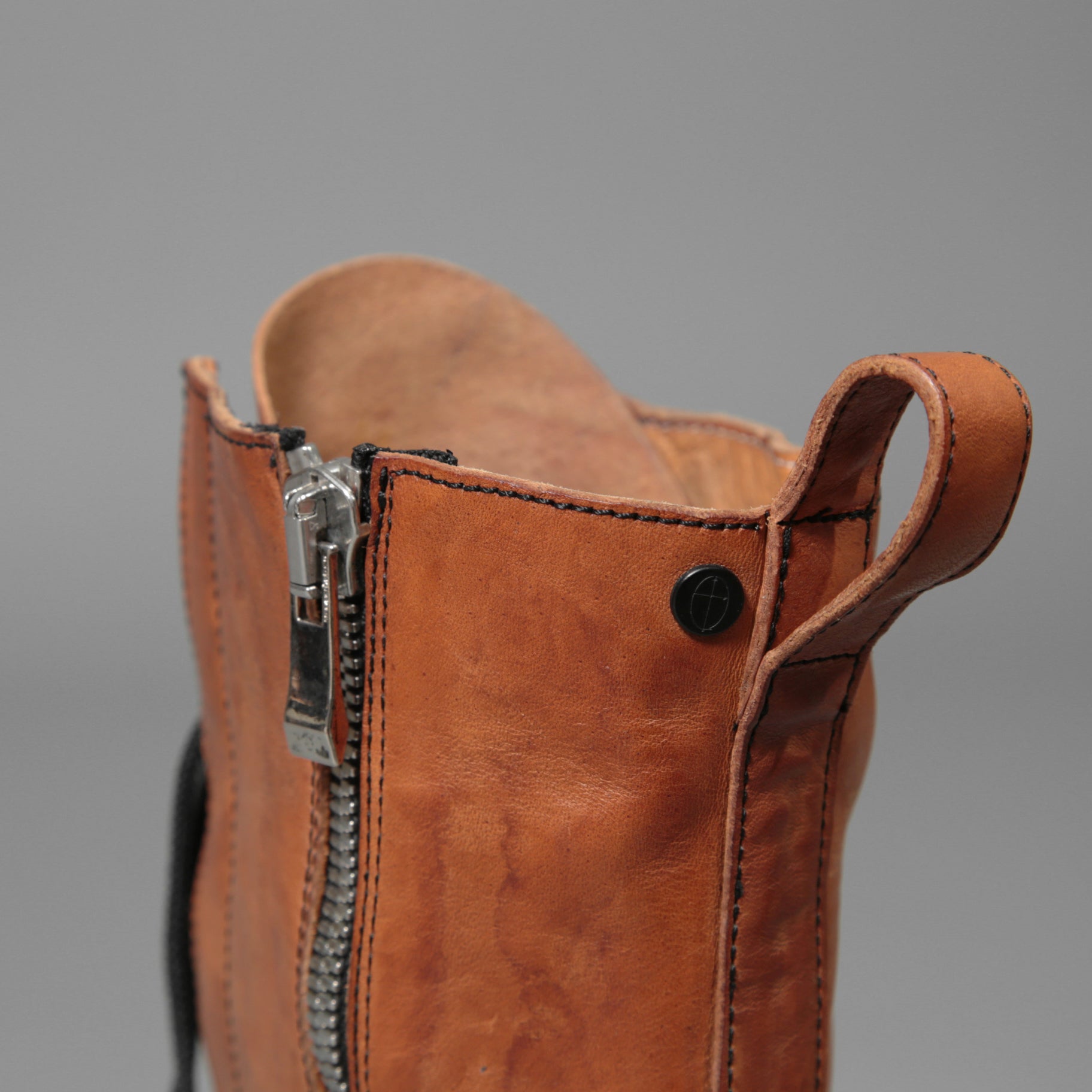 incarnation インカネーション / CalfLeather Sneaker Boots / 31410-7373-NK / size 41 (BROWN)