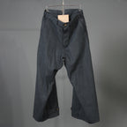 Araki Yuu アラキユウ / 25SS 美品 バギーパンツ / size 1 (DYED BLACK)