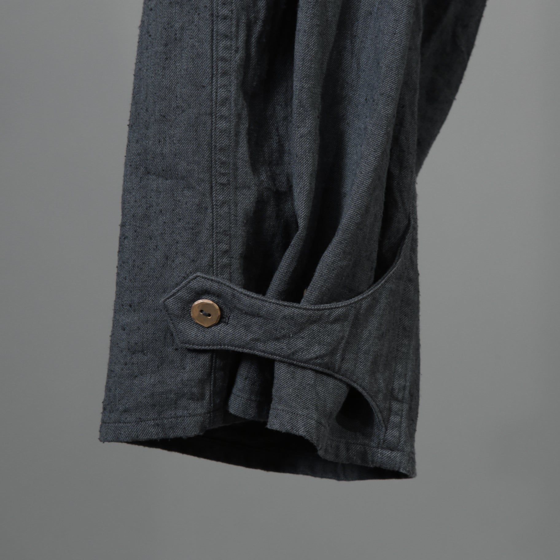 Araki Yuu アラキユウ / 25SS 美品 バギーパンツ / size 1 (DYED BLACK)