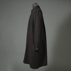 BIEK VERSTAPPEN ビークファースタッペン / 23SS 新品 Long Shirt Coat With Pockets / シャツコート / size Mud Dark(Hand Dyed)