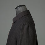 BIEK VERSTAPPEN ビークファースタッペン / 23SS 新品 Long Shirt Coat With Pockets / シャツコート / size Mud Dark(Hand Dyed)
