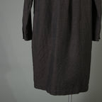 BIEK VERSTAPPEN ビークファースタッペン / 23SS 新品 Long Shirt Coat With Pockets / シャツコート / size Mud Dark(Hand Dyed)
