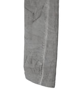 BORIS BIDJAN SABERI ボリス ビジャン サベリ / TIGHT FIT PANTS / ACID DYED & BODY MOLDED "P13.TF-F1603K" (ACID GREY)
