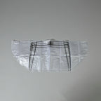 FENDI フェンディ / 美品 selleriaセレリア ピーカブー ミディアム  / カーフレザー / スカーフ付き / クリーム x グレー x ピンク x ゴールド（金具）