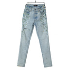 美品 Amiri アミリ / Hand Painted Skinny Jeans ハンドペインテッド リペア加工 ストレッチスキニーデニム パンツ / size 29 (S) MX1