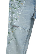 美品 Amiri アミリ / Hand Painted Skinny Jeans ハンドペインテッド リペア加工 ストレッチスキニーデニム パンツ / size 29 (S) MX1
