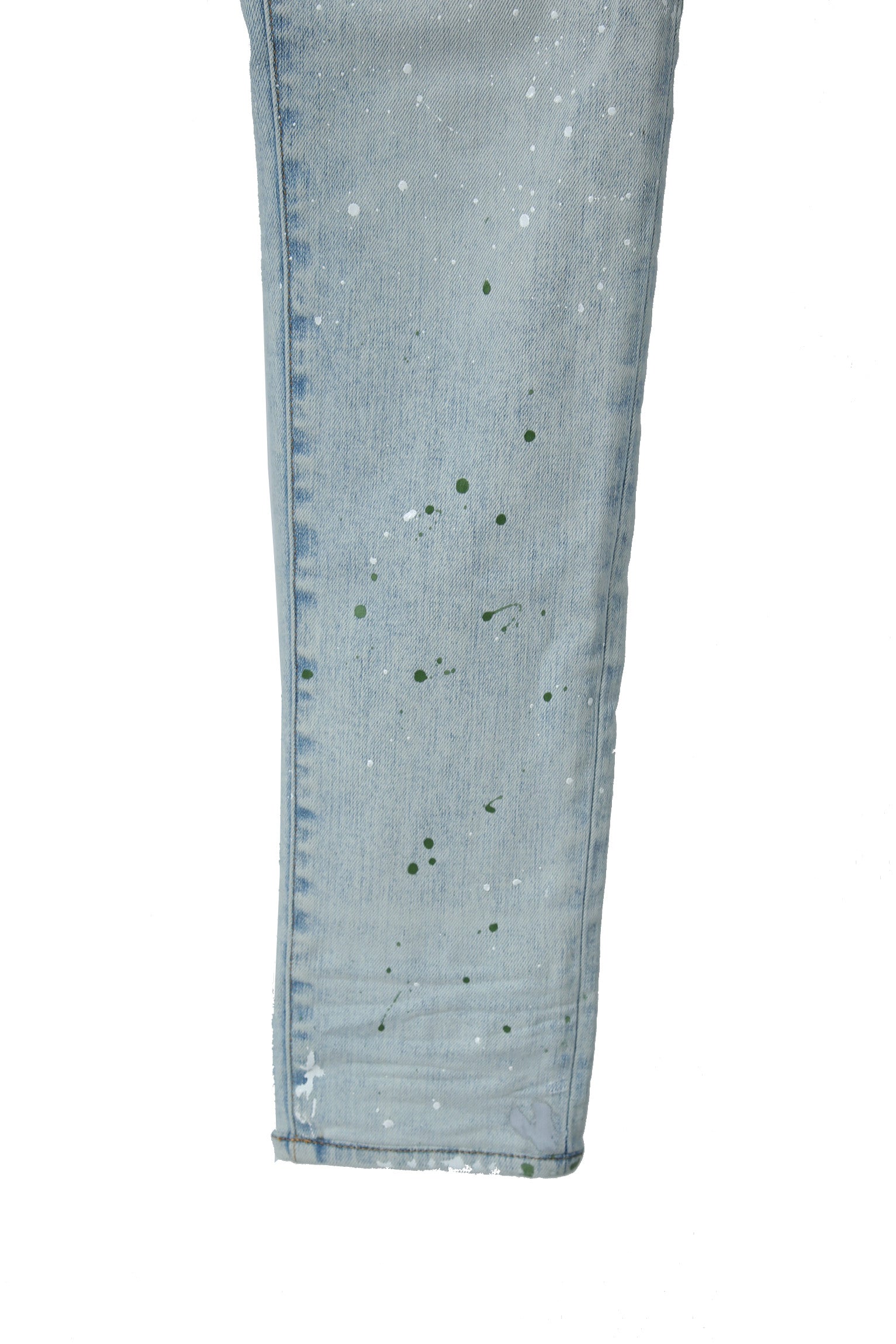 美品 Amiri アミリ / Hand Painted Skinny Jeans ハンドペインテッド リペア加工 ストレッチスキニーデニム パンツ / size 29 (S) MX1